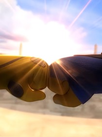 两颗星星的碰撞