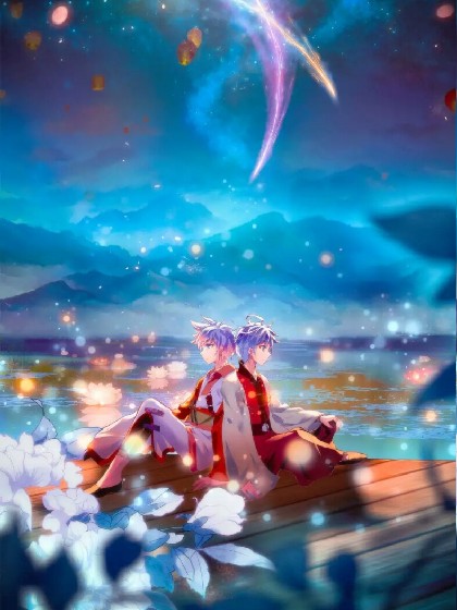 纯洁之羽,梦幻之蝶。热情之夏,寂寞之夕