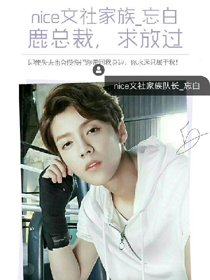 鹿总裁，求放过