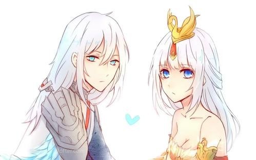 王者荣耀李白x王昭君校园文